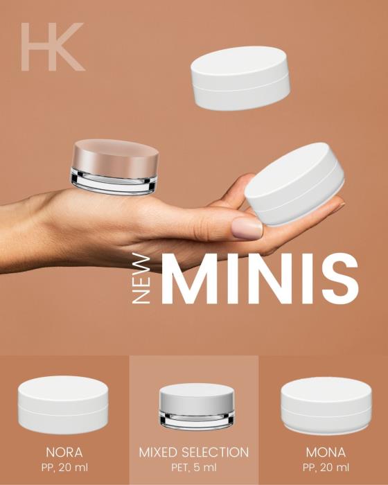 Get Even More Choices with HK COSMETICS' Mini Jars