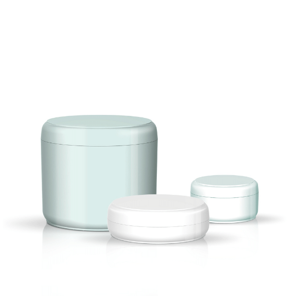 Single walled cream jars