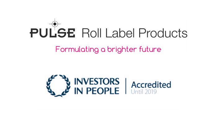 Pulse Roll Label Products Awarded Investors in People Accreditation