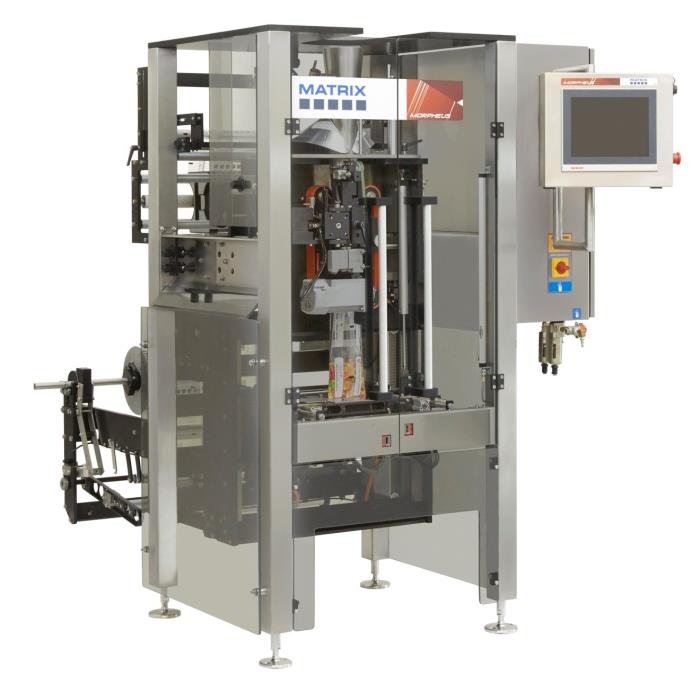 Pro Mach launches in Europe the revolutionary 180-bag-per-minute Matrix Morpheus vertical form, fill, and seal machine
