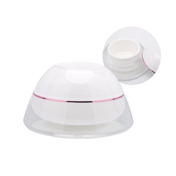 Plastic Horseshoe Cream Jar
