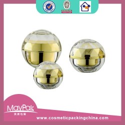 Plastic Ball Cosmetic Jar
