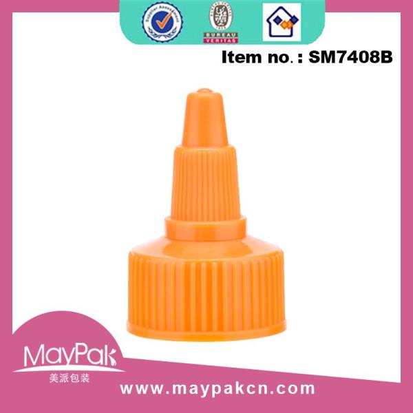 24mm Ribbed Black Twist Cap for Kitchen Salad Dressing