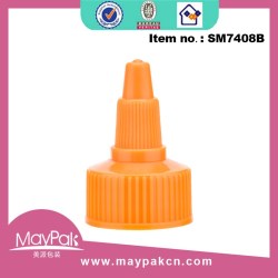 24mm Ribbed Black Twist Cap for Kitchen Salad Dressing