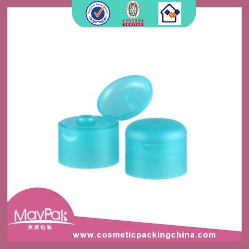 Plastic blue bottle cap