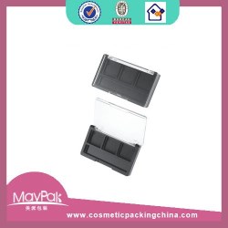 Cosmetic black  eye shadow box