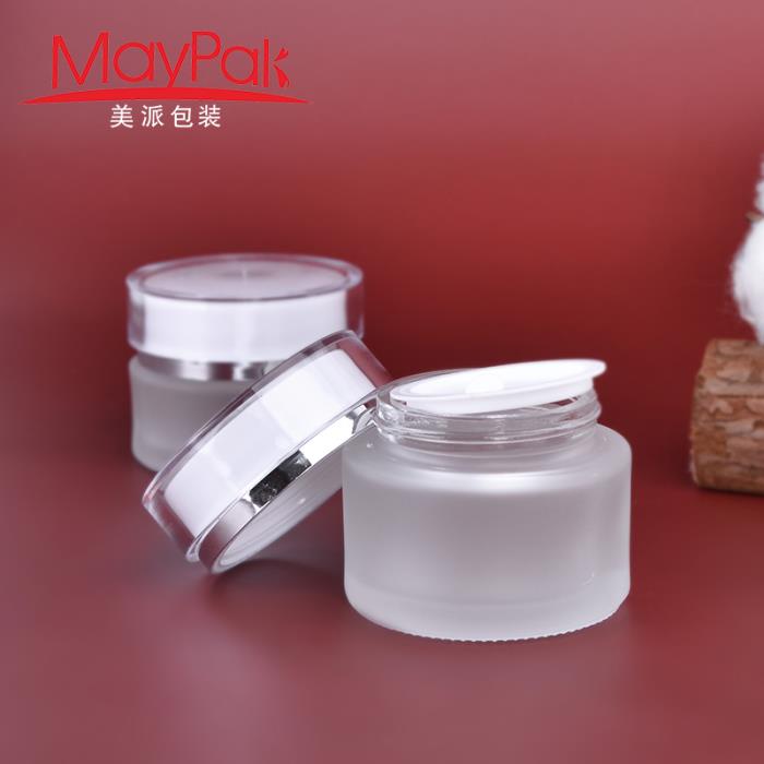 30g Frosted Glass Jar
