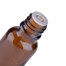 10ml amber glass essential oil bottle with screw cap