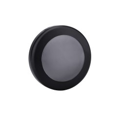 Cosmetic plastic loose powder container round