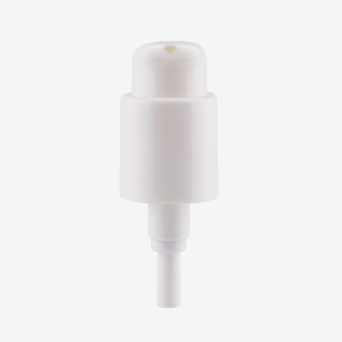 24/410 Small Dosage White Smooth Treatment Pump With Cap (SM6104-A)