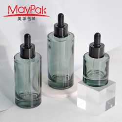 Flat Shoulder Essential Oil Glass Dropper Bottles (MP3144)