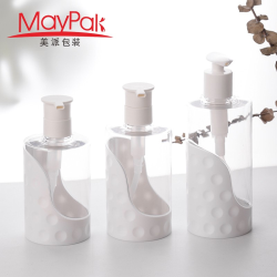 Plastic PET Round Shaped Lotion Bottles (MP4170)