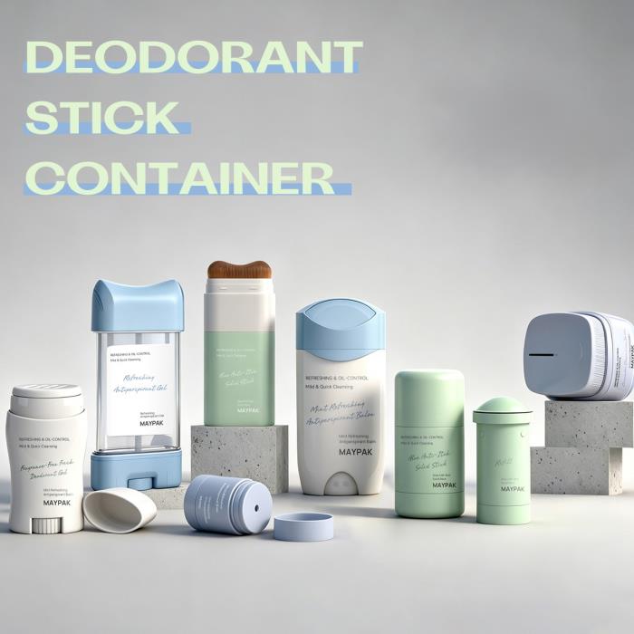 Refillable, Gel & Classic Deodorant Stick Containers – Sustainable, Versatile, Fully Customizable