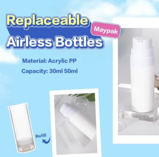 Clean Cut Simple: Refillable Airless Bottles