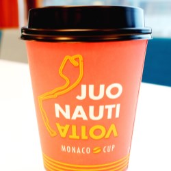 Huhtamaki single-use coffee cup makes a perfect digitalized media