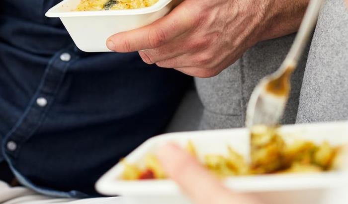 New fiber-based ready meal trays from Huhtamaki to replace black plastic for Waitrose & Partners