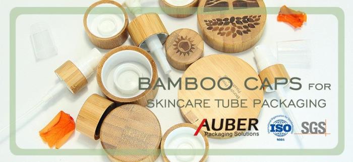 Bamboo caps& closure for packaging tubes