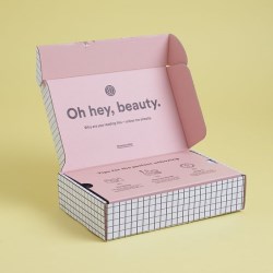 cosmetic products packaging box 