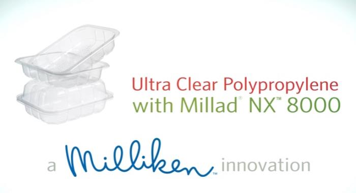 Milliken NX UltraClear PP with Millad NX 8000