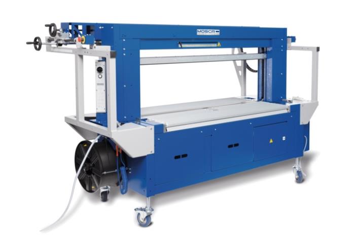 EVOLUTION SONIXS TRC-6 Fully Automatic Strapping Machine for Corrugated Cardboards