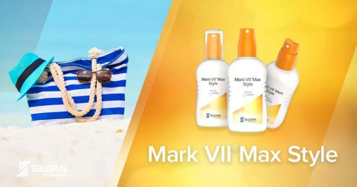Mark VII® Max Style: Brighten the spray experience for your sun care products