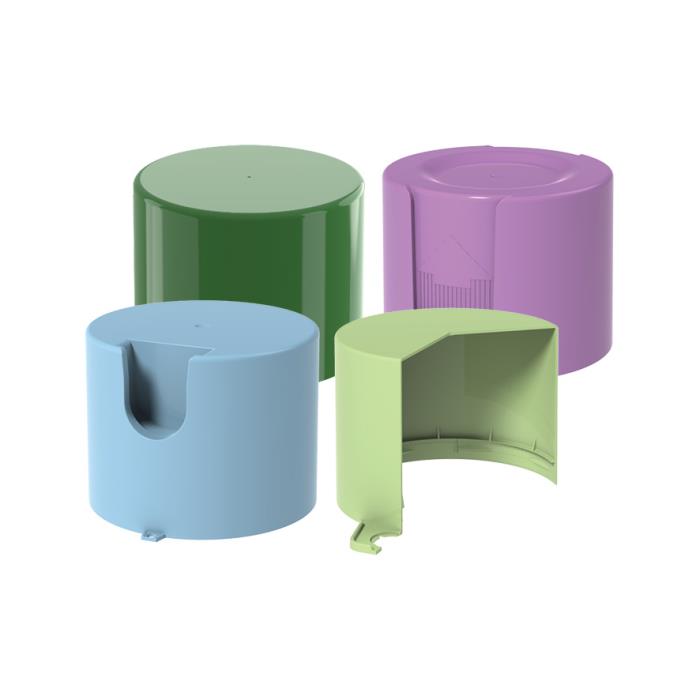 65 mm - 66 mm Overcaps