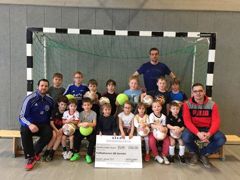Spende an den Fussballverein SG Voreife
