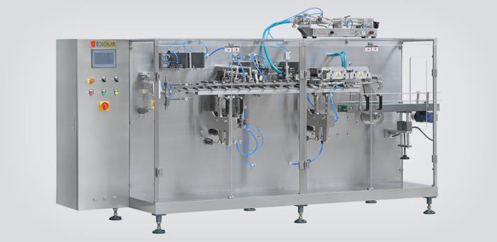 Fully automatic premade pouch horizontal packaging machine