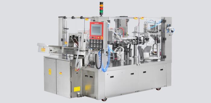 Fully automatic premade pouch packaging machine(Double Bags)