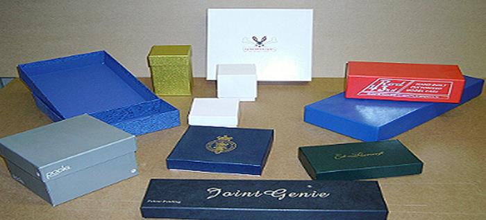 Our Rigid Presentation boxes at Stevens boxes ltd
