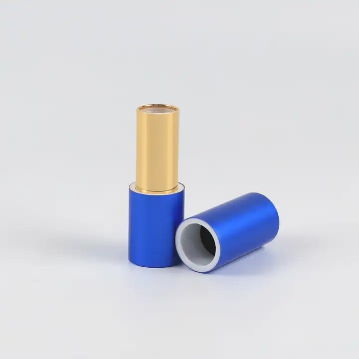 Round Aluminum Magnetic Lipstick Tube