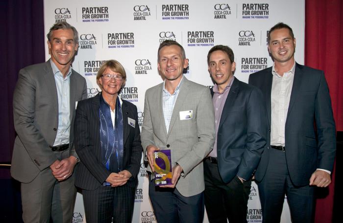 Orora is Coca-Cola Amatil’s 2017 Partner of the Year