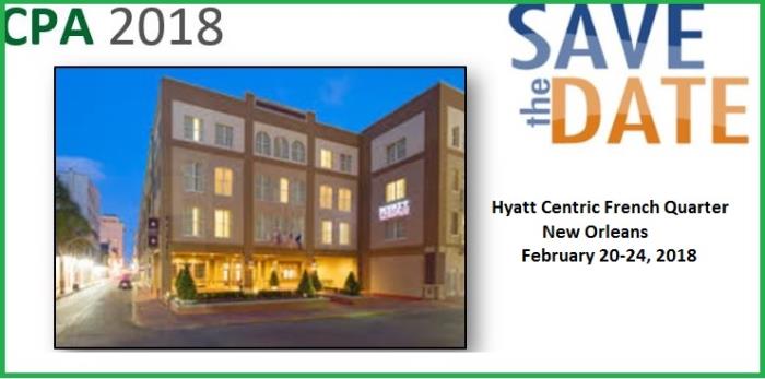 CPA Annual Meeting 2018