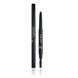 Retractable Triangular Eyebrow Pencil with Brush
