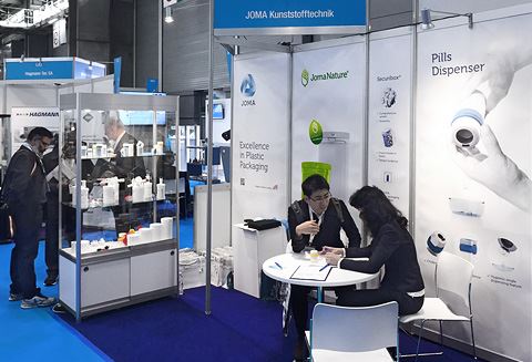 Joma at Pharmapack 2017 in Paris