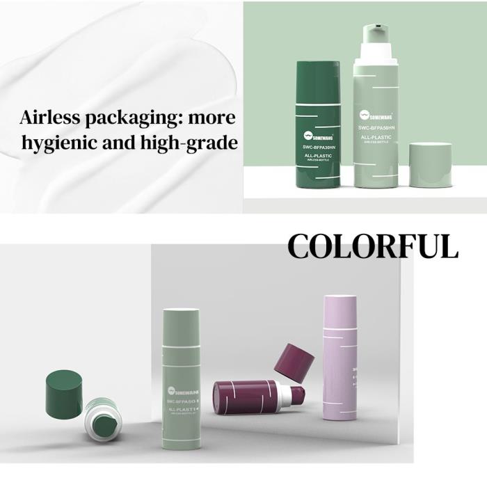 All-Plastic Airless Pumps & Tubes
