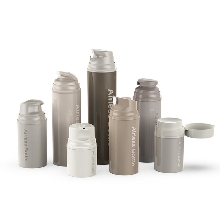 PP Vacuum Cosmetic Bottle Multi-capacity Multi-head Cap Selection (SR-2119)