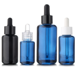 Round Shoulder Glass Pipette Dropper Bottle