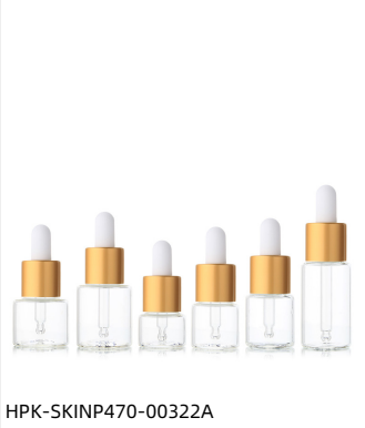 Glass Pipette Dropper Bottle With Aluminum Collar