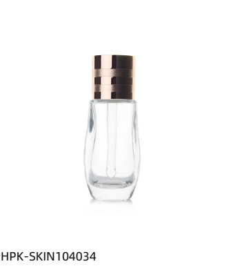Glass Pipette Dropper Bottle With Aluminum Collar Neck Size-22/415