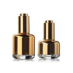 Hopecks Round Shoulder Metalized Dropper Shines in the Beauty Industry