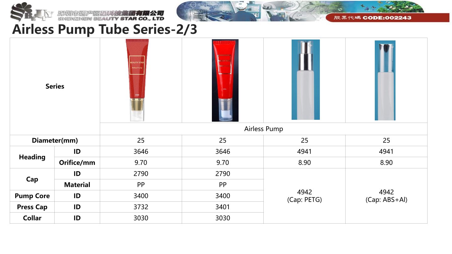 Airless Pump Tube Series-2/3
