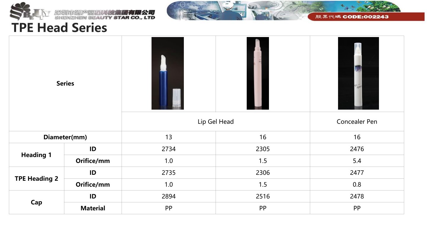 TPE Head Series