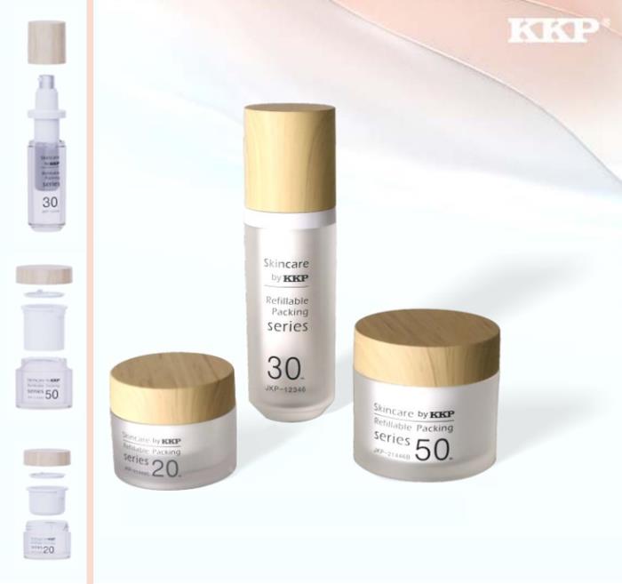 Refillable Packaging Series by KKP