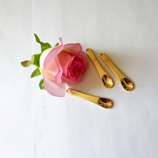 Zinc Spatula/Metal Spatula/Golden Spoon for Cream