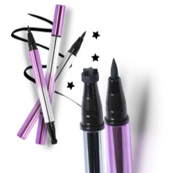 Eyeliner with stamps