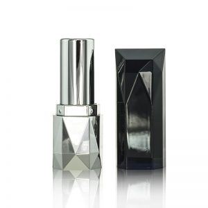 Black Diamond Cut Polygon Lip Stick