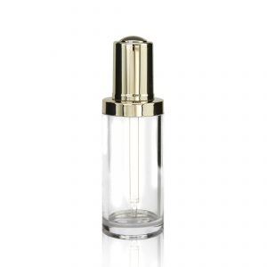Button Dropper Glass Bottle