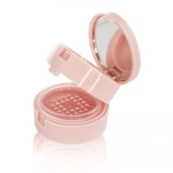 Loose Face Powder Compact Pink Cream