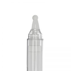 Eye Serum Acrylic Airless Bottle Needle Design White 10ml